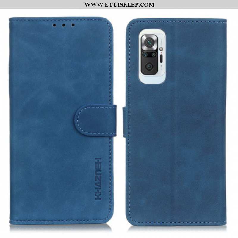Obudowa Etui Na Telefon do Xiaomi Redmi Note 10 Pro Khazneh Efekt Skóry W Stylu Vintage